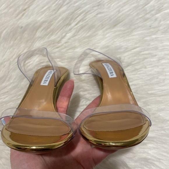 Aquazzura SoNude slingback sandal size 38.5EU - Picture 11 of 15